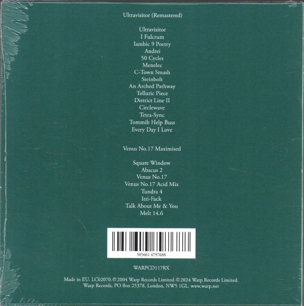Squarepusher - Ultravistor (20th Anniversary edition) - Double Cd