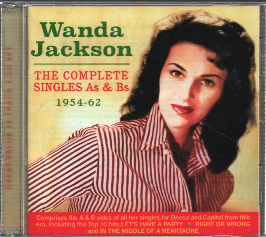 Wanda Jackson - Complete Singles As & Bs 1954-62 - Double Cd
