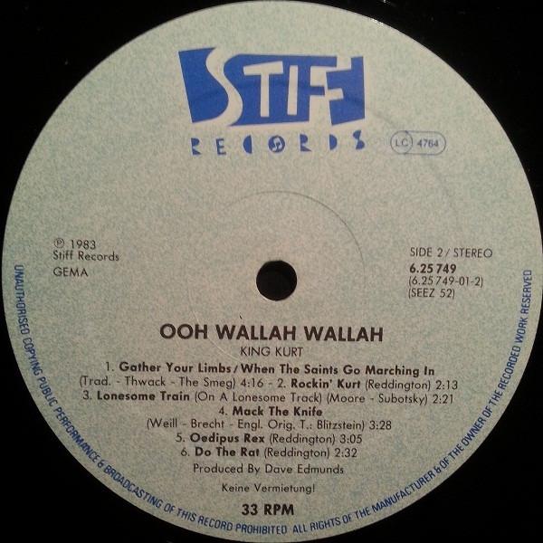 King Kurt - Ooh Wallah Wallah - Lp