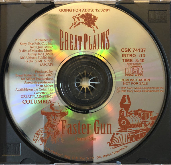 Great Plains - Faster Gun - Cd