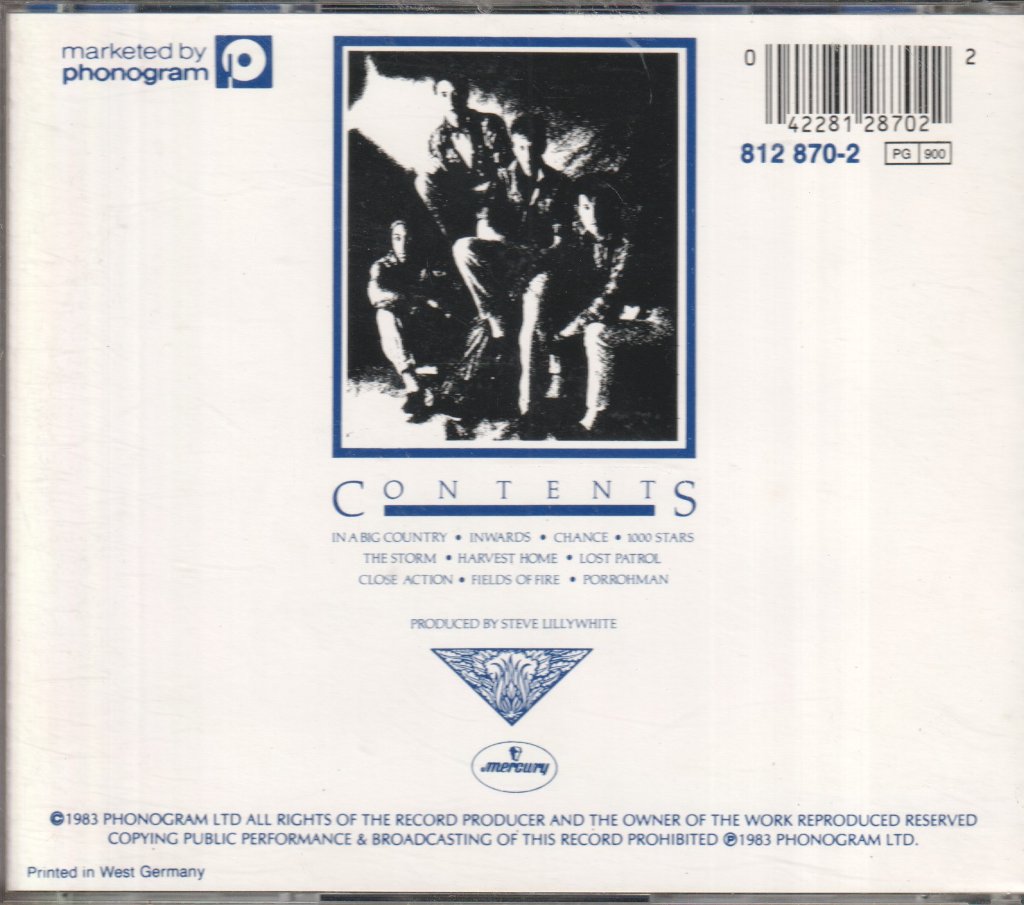 Big Country - Crossing - Cd