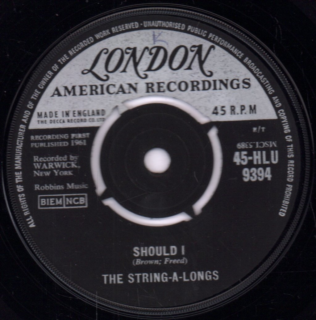String-A-Longs - Should I - 7 Inch