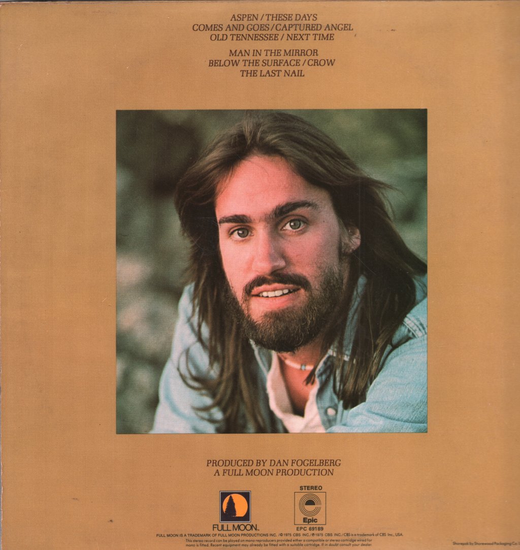 Dan Fogelberg - Captured Angel - Lp