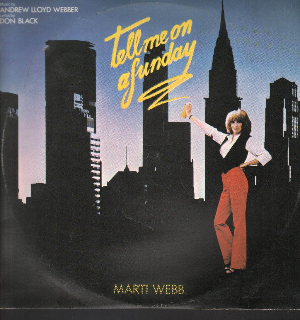 Marti Webb - Tell Me On A Sunday - Lp