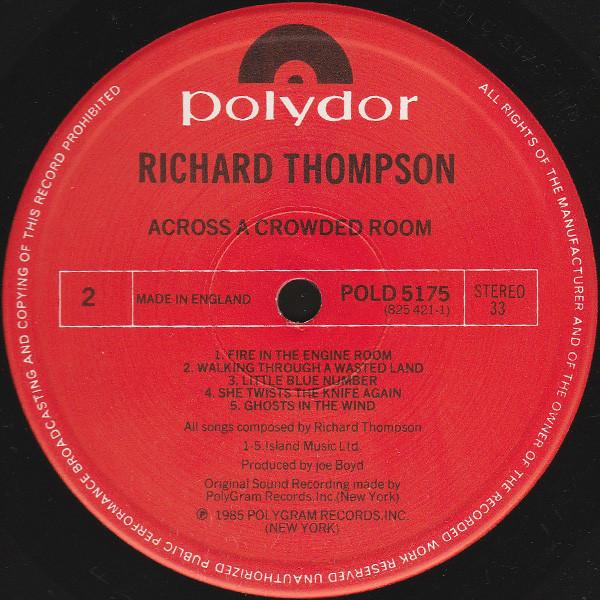 Richard Thompson - Across A Crowded Room - Lp
