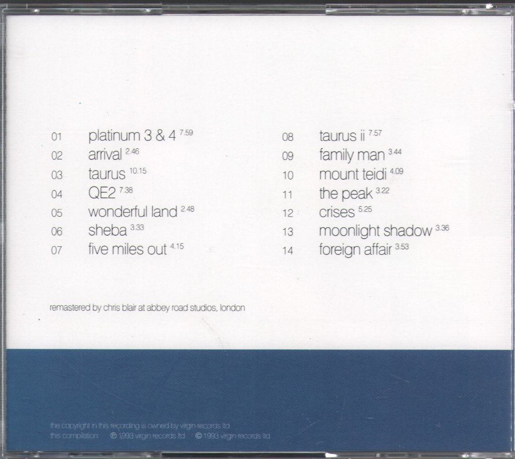 Mike Oldfield - Elements - Cd Box Set