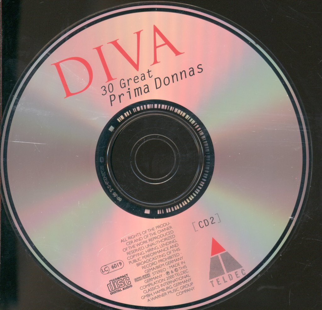 Various Artists - Diva 30 Great Prima Donnas - Double Cd