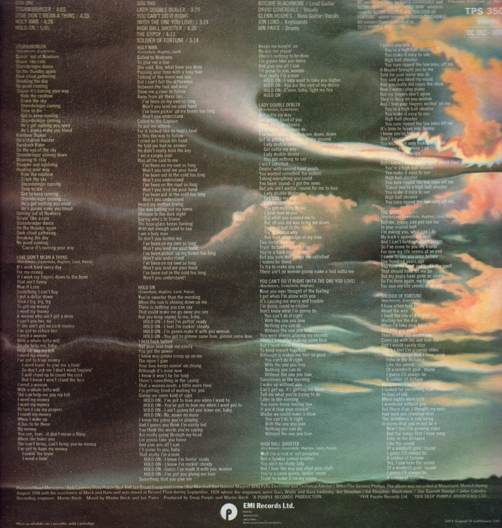 Deep Purple - Stormbringer - Lp
