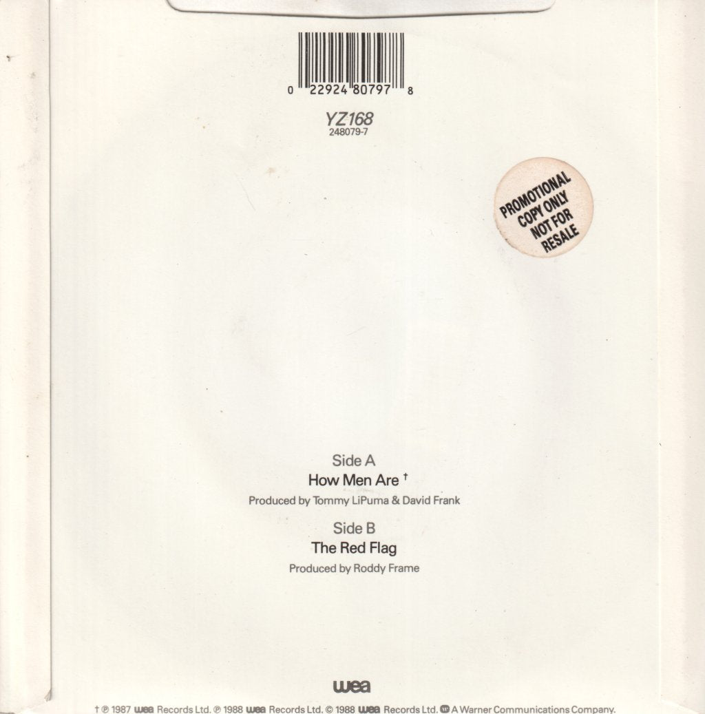 Aztec Camera - How Men Are - 7 Inch