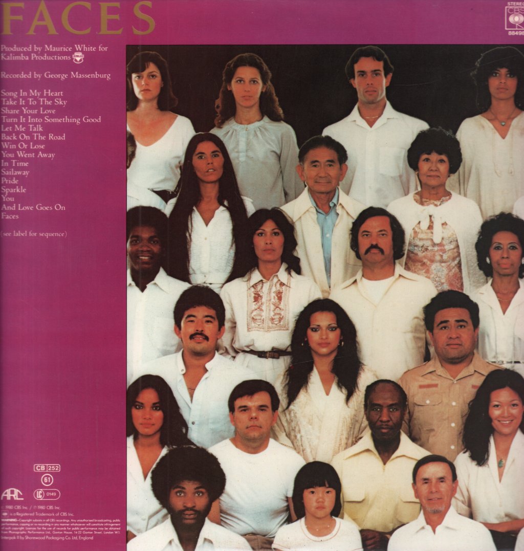 Earth Wind And Fire - Faces - Double Lp