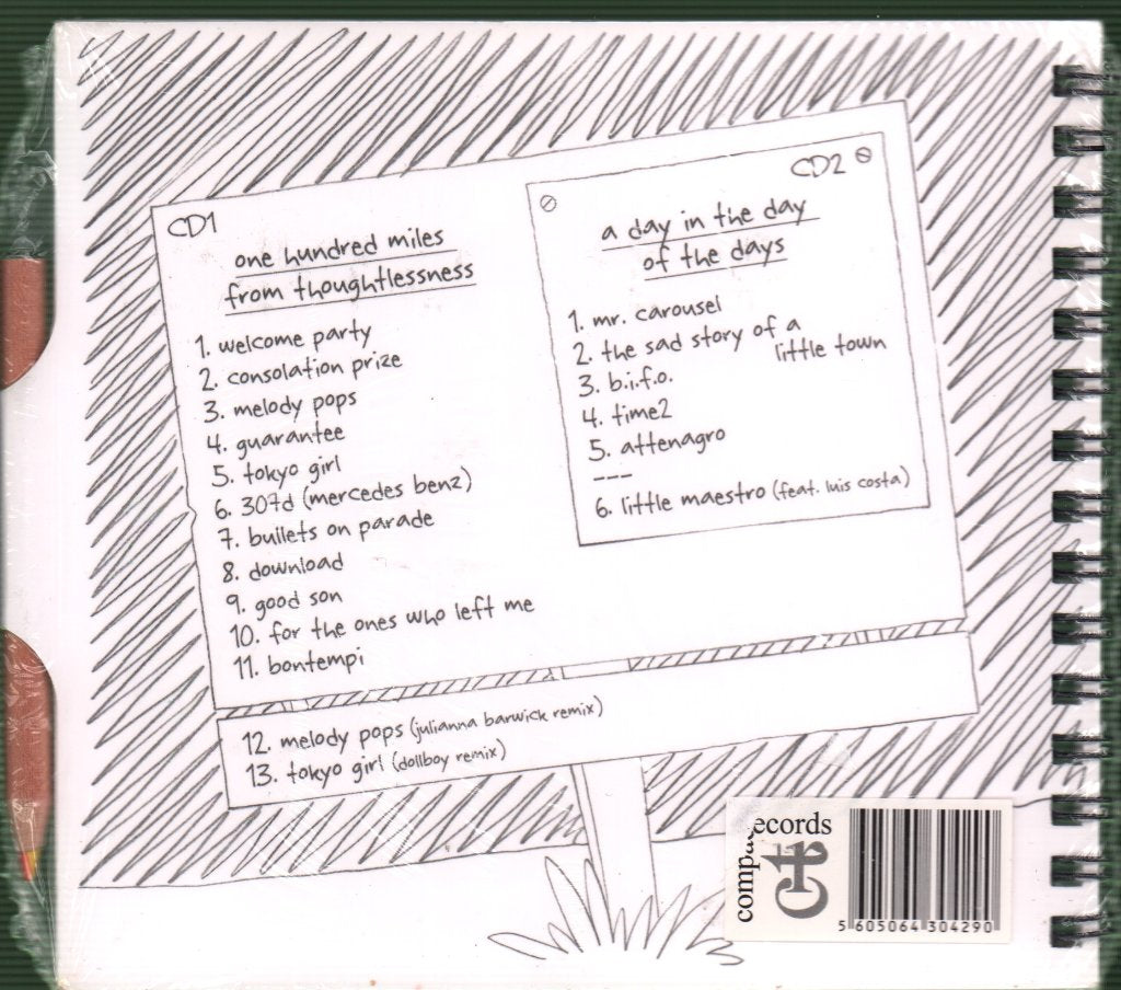 Noiserv - One Hundred Miles From Thoughtlessness / A Day In The Day Of The Days - Double Cd