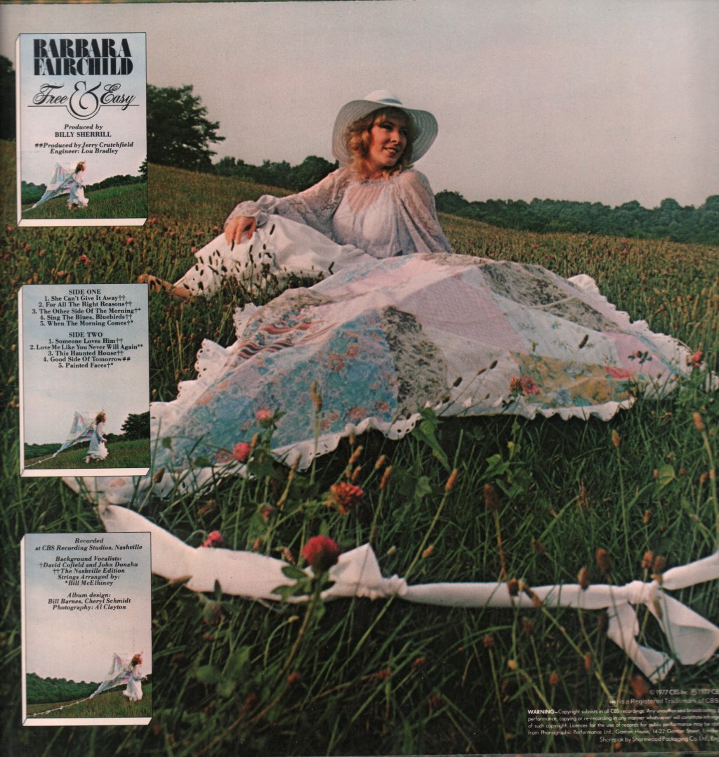 Barbara Fairchild - Free And Easy - Lp
