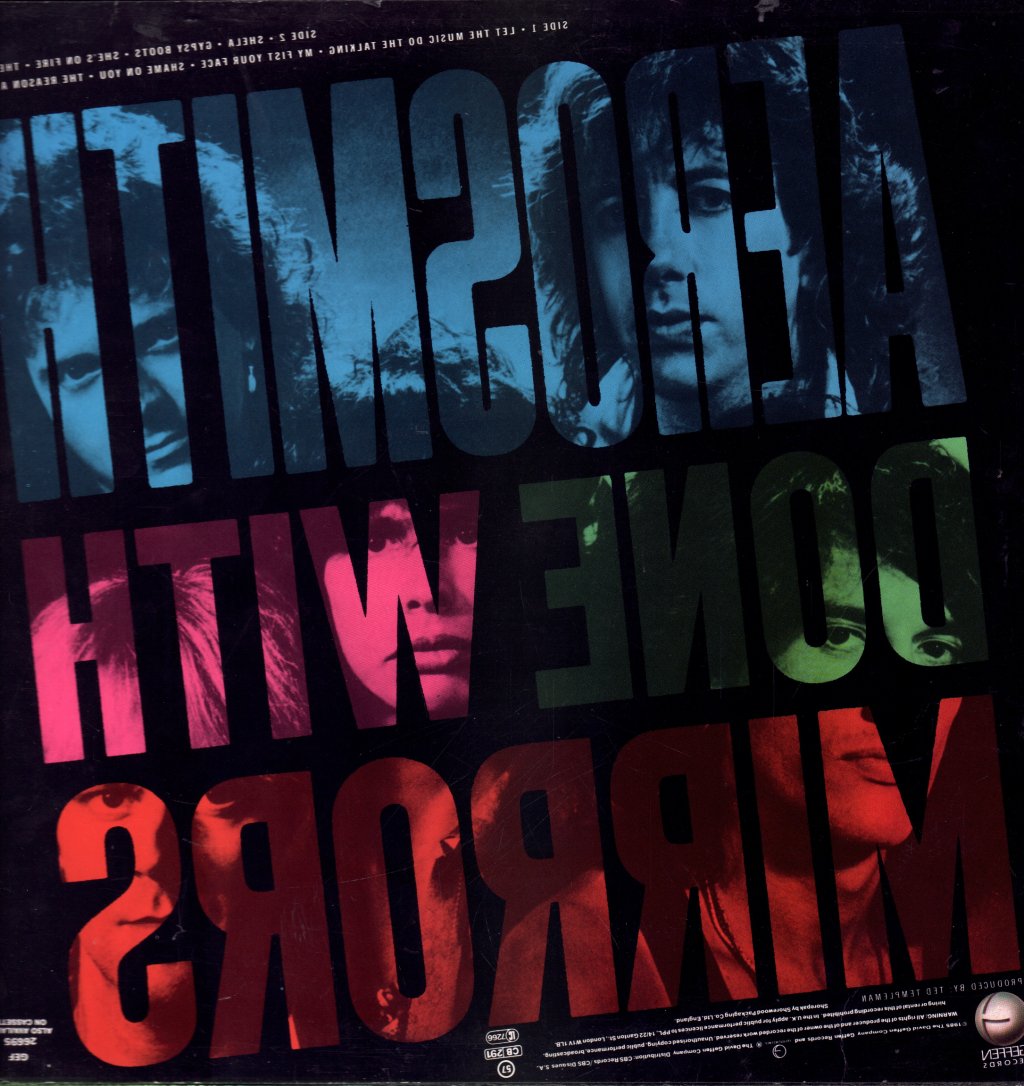 Aerosmith - Done With Mirrors - Lp