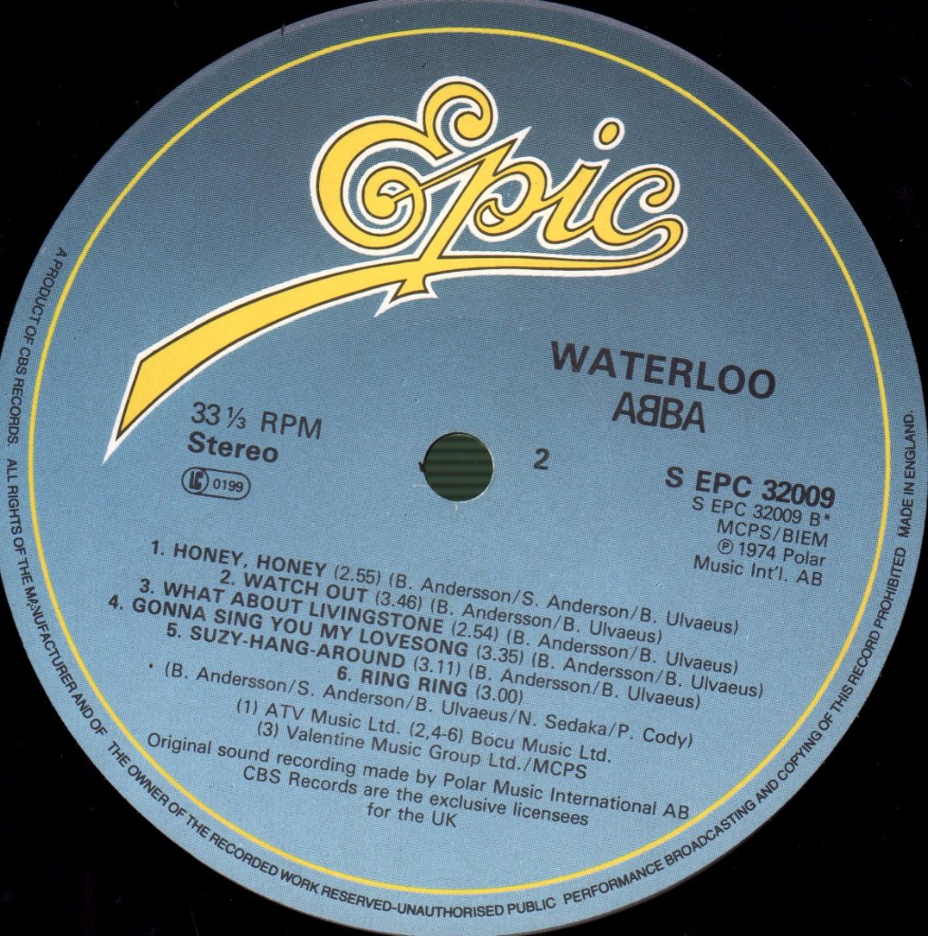 ABBA - Waterloo - Lp