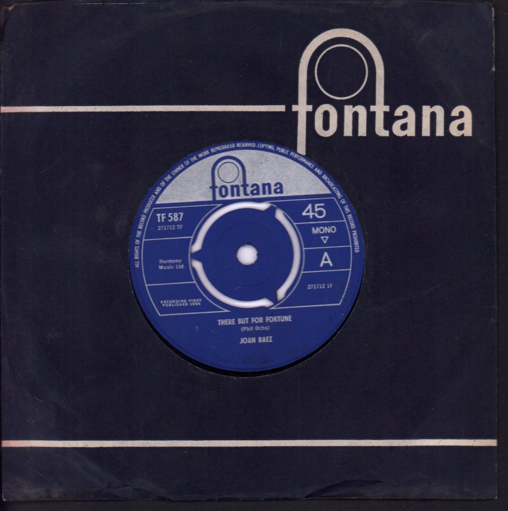 Joan Baez - There But For Fortune - 7 Inch