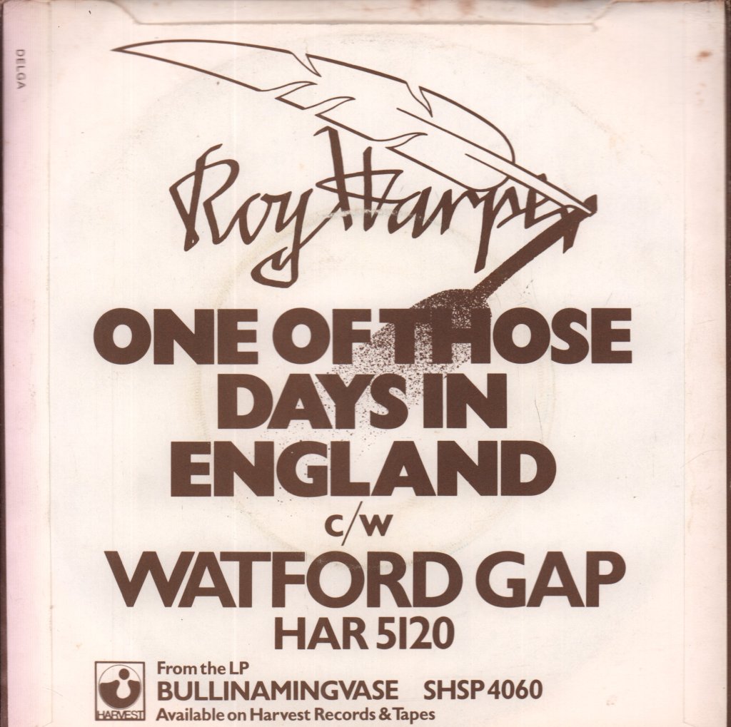 Roy Harper - One Of Those Days In England - 7 Inch