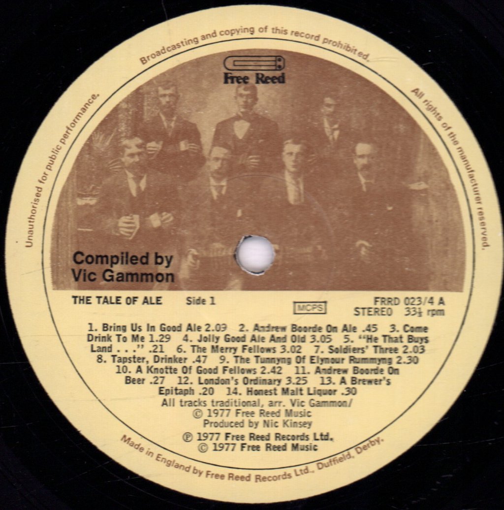 Various Artists - Tale Of Ale - Double Lp
