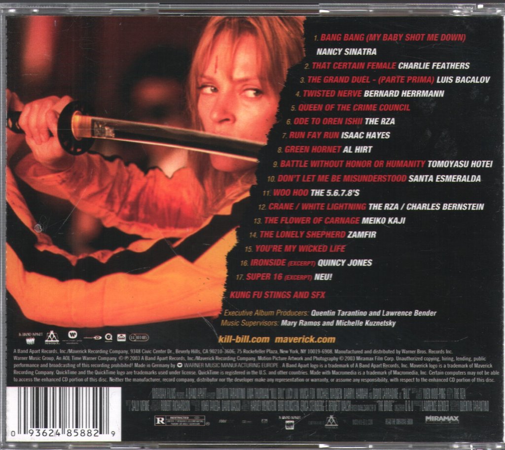 Kill Bill Vol.1 - Original Soundtrack - Cd