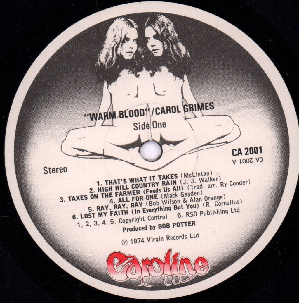 Carol Grimes - Warm Blood - Lp