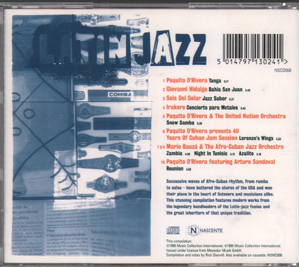 Various Artists - Latin Jazz (Latino Heat Meets New York Cool) - Cd