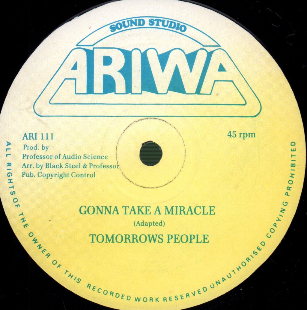 Tomorrow's People / Mad Professor & Robotics - Gonna Take A Miracle / Love A Dub - 12 Inch
