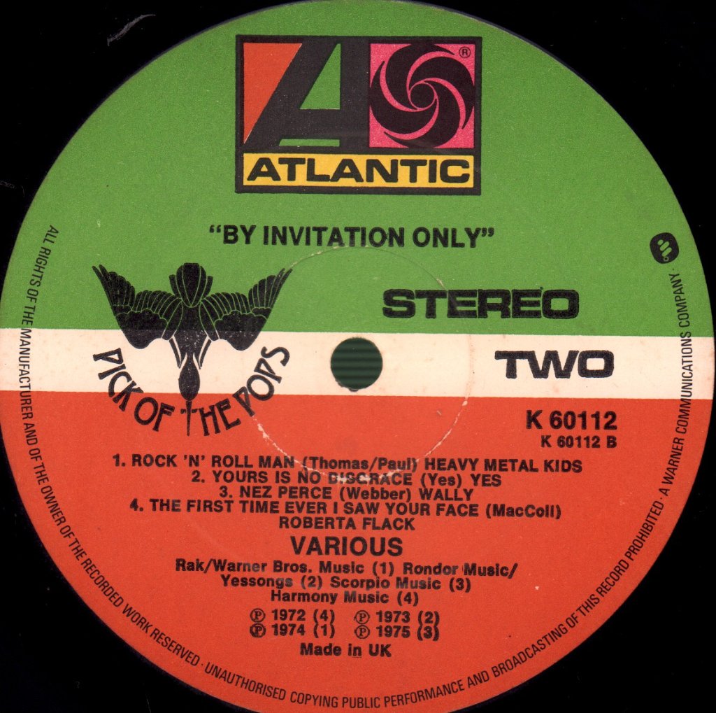 Various Artists - By Invitation Only - Lp