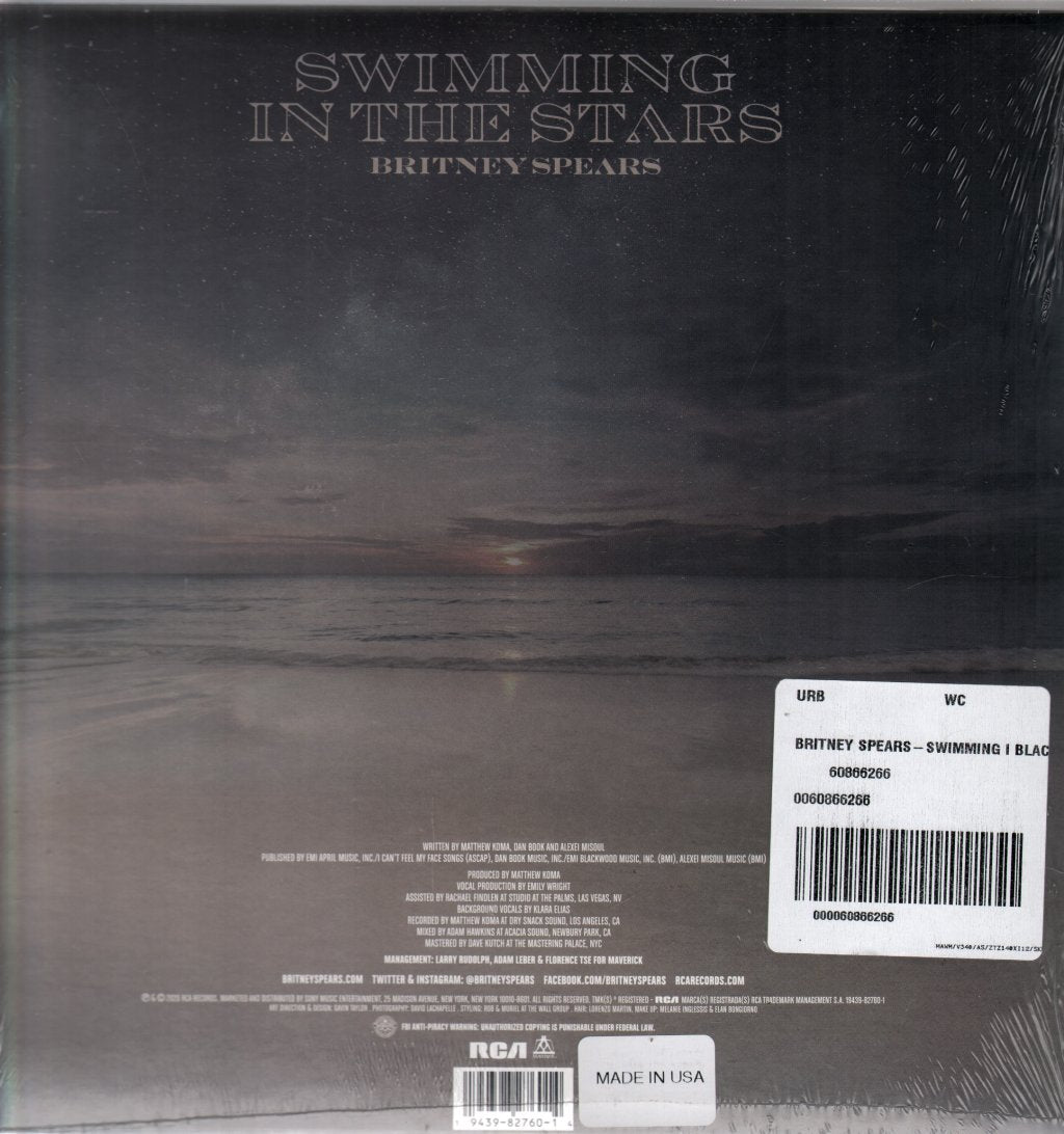 Britney Spears - Swimming In The Stars - 12 Inch