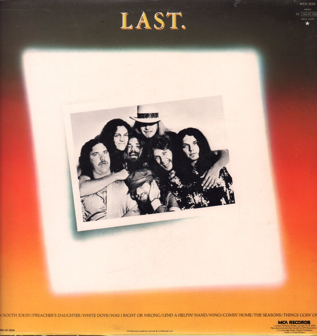 Lynyrd Skynyrd - Skynyrd's First And... Last - Lp