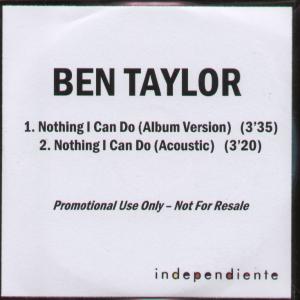 Ben Taylor - Nothing I Can Do - Cdr