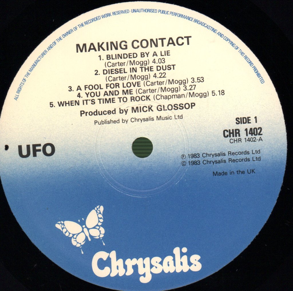 UFO - Making Contact - Lp