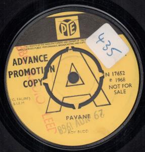 Roy Budd - Pavane - 7 Inch