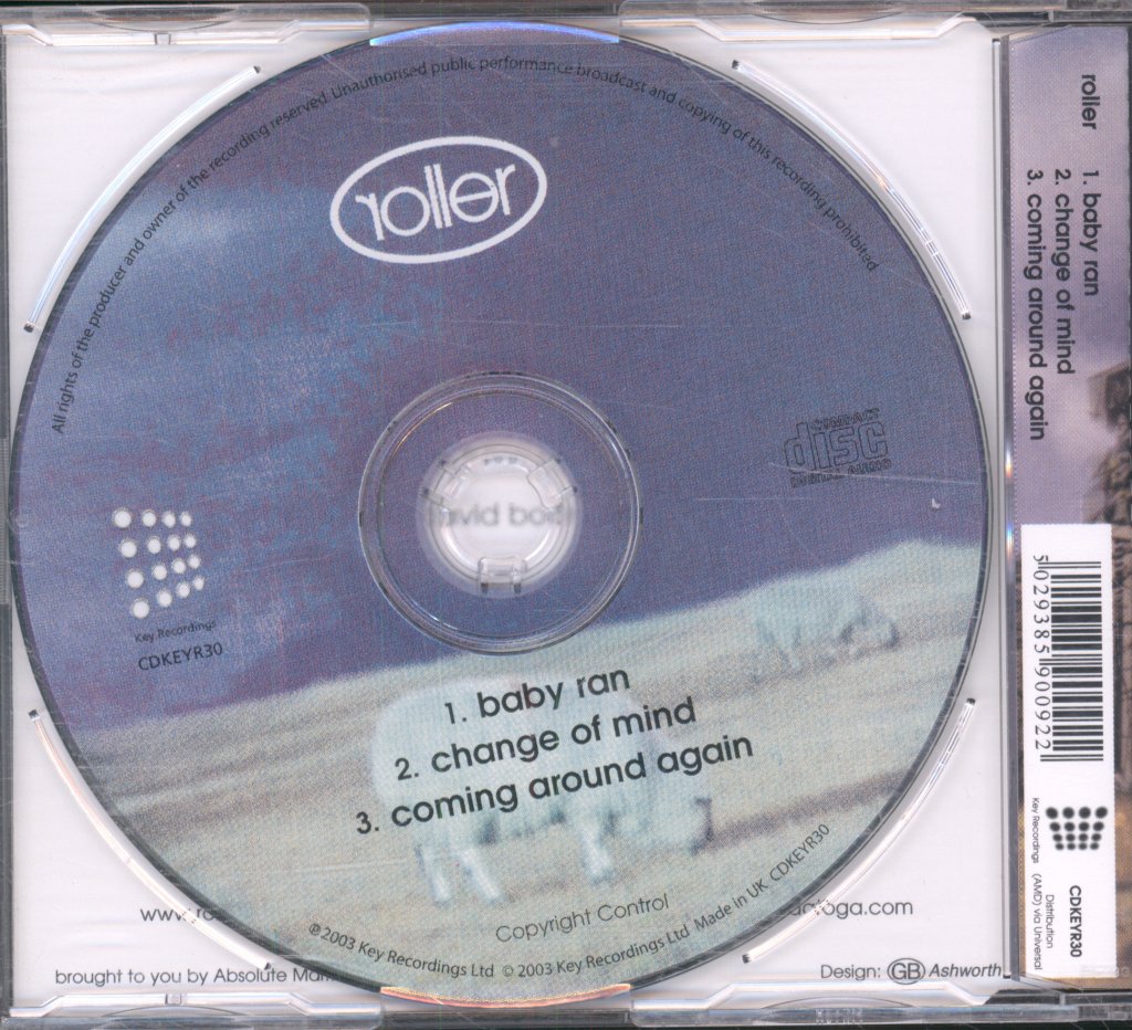 Roller - Baby Ran - Cd