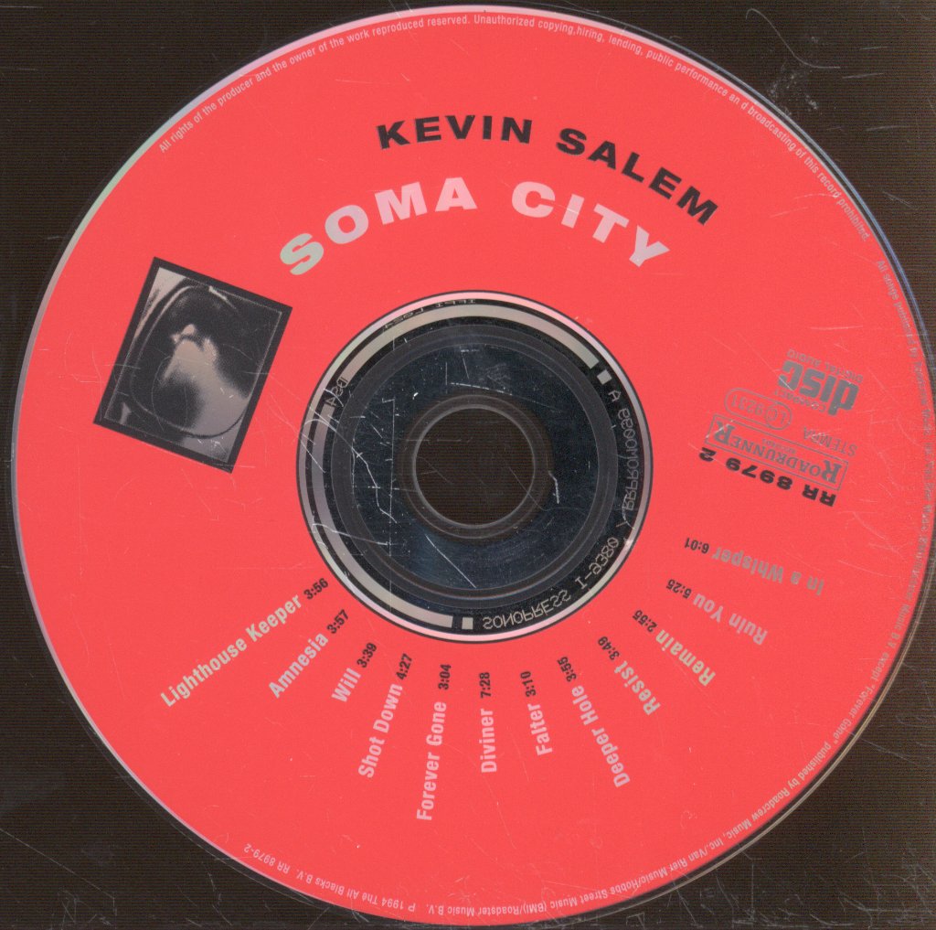 Kevin Salem - Soma City - Cd