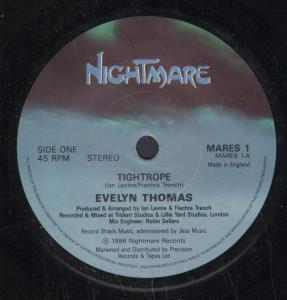 Evelyn Thomas - Tightrope - 7 Inch