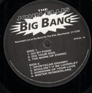 John Ellis Big Bang - Live - Lp