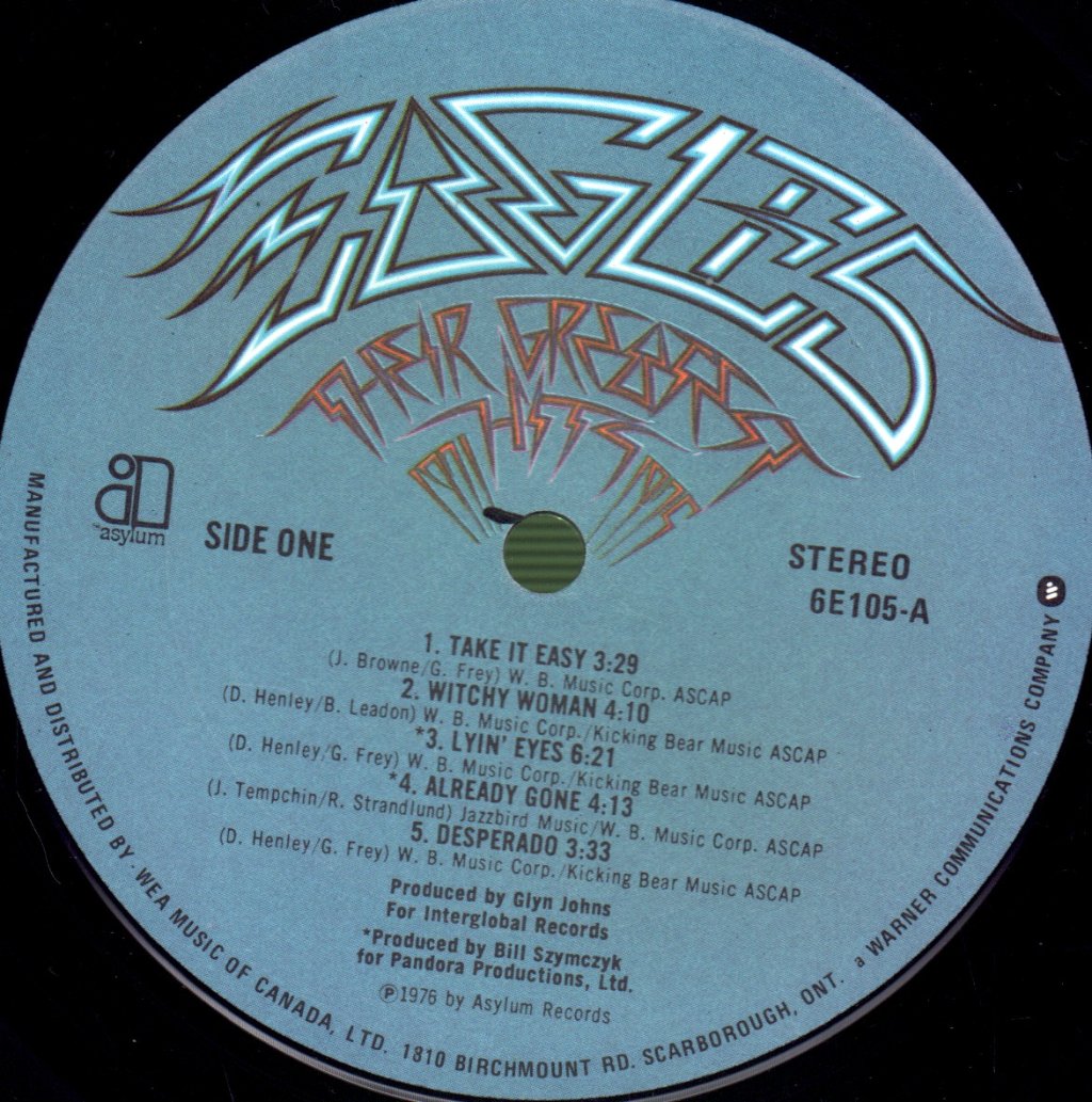 Eagles - Their Greatest Hits 1971-1975 - Lp