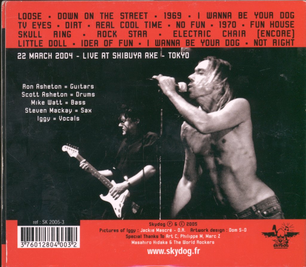 Iggy Pop And The Stooges - Telluric Chaos - Cd