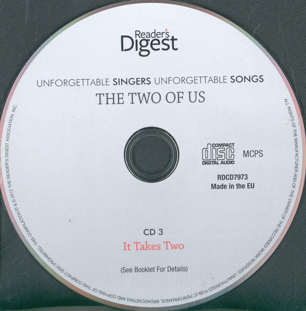 Various Artists - Unforgettable Singers Unforgettable Songs - The Two Of Us - Triple Cd