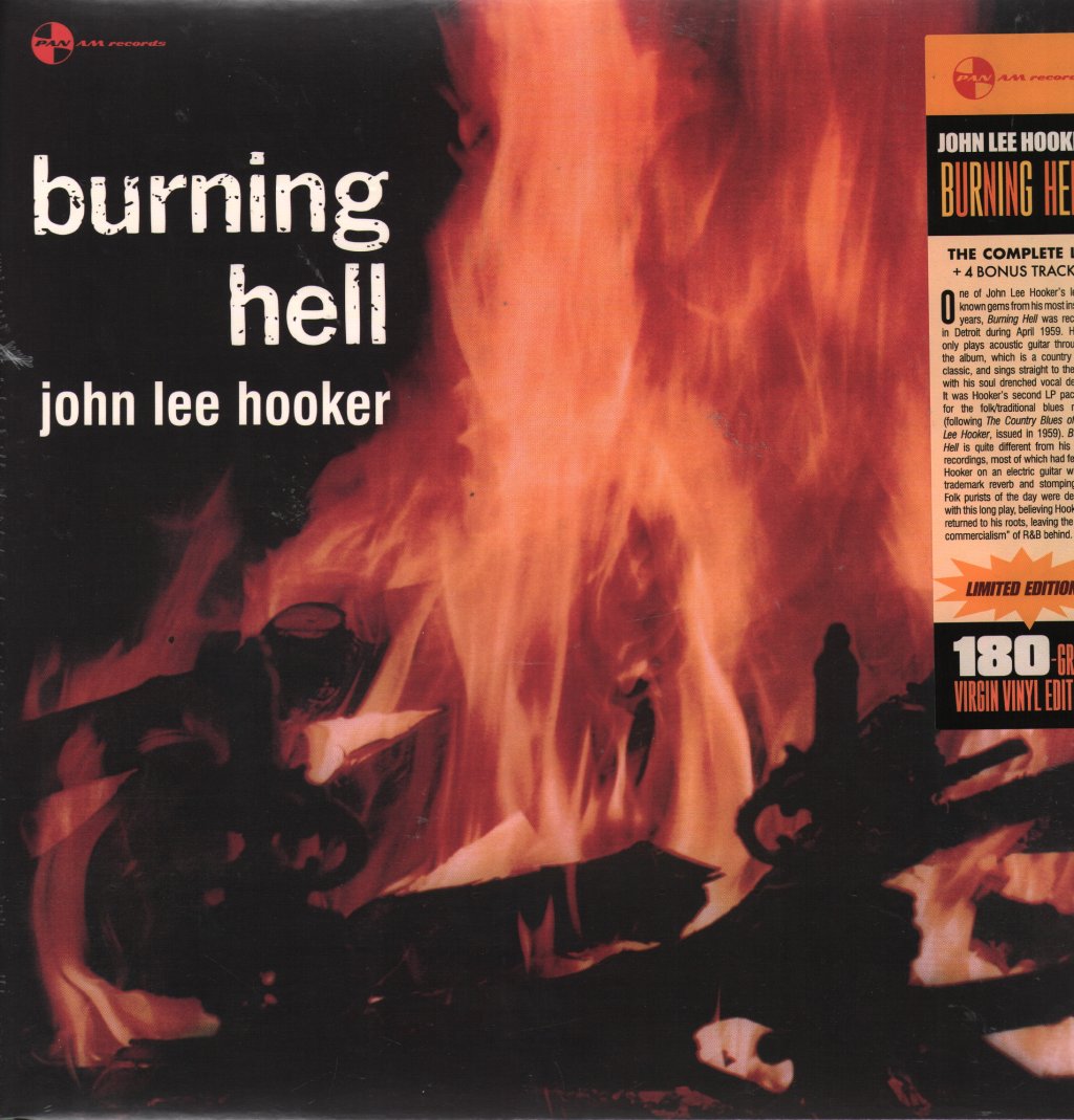 John Lee Hooker - Burning Hell - Lp