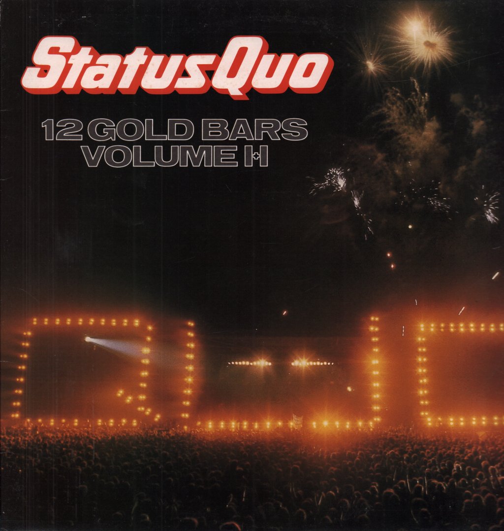 Status Quo - 12 Gold Bars Volume 1+1 - Double Lp