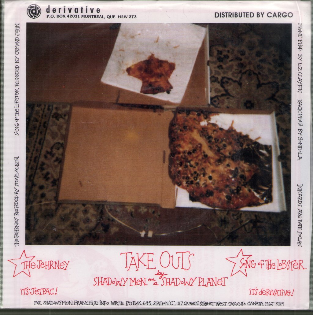 Shadowy Men On A Shadowy Planet - Take Outs - 7 Inch