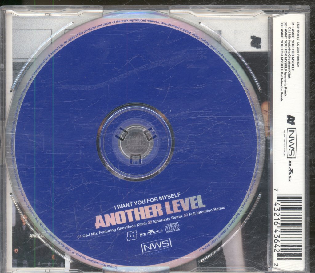 Another Level - I Want You For Myself - Cd