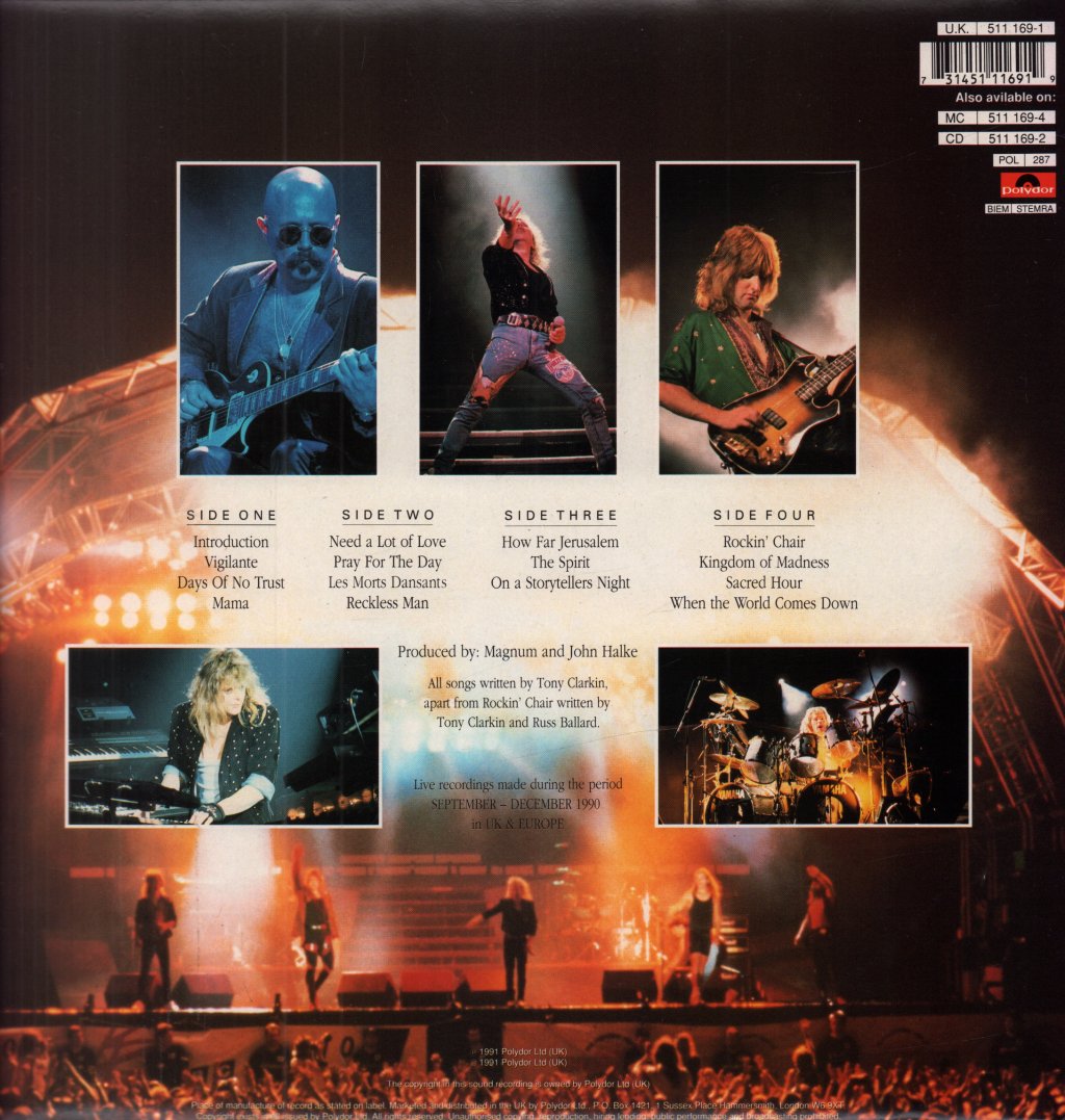 Magnum (Metal Group) - Spirit - Double Lp