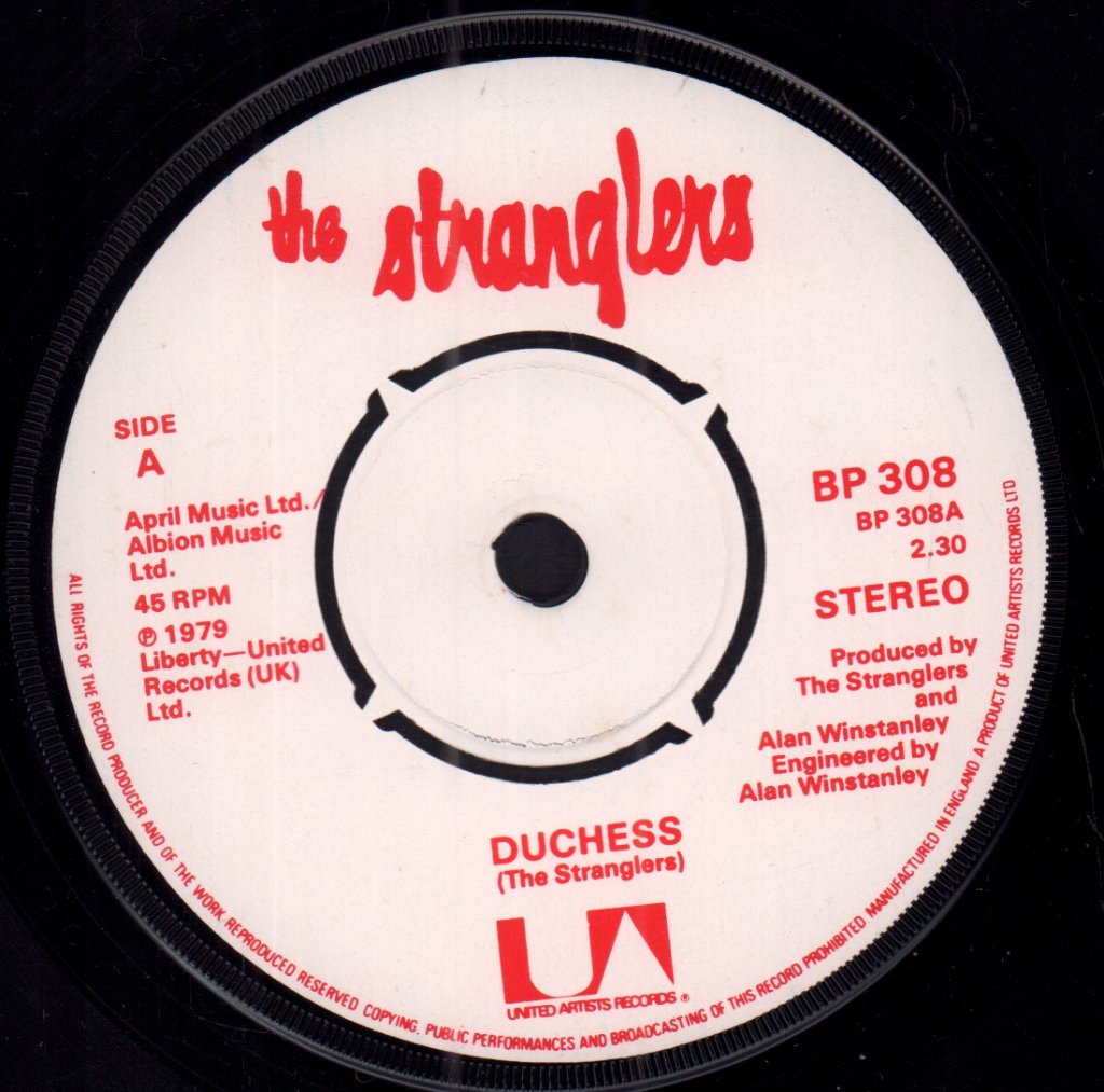 Stranglers - Duchess - 7 Inch