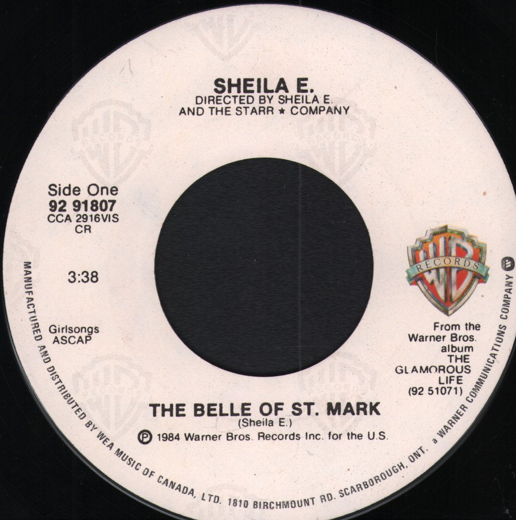 Sheila E - Belle Of St. Mark - 7 Inch