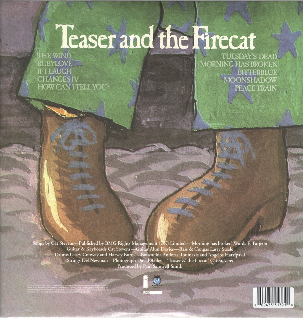 Cat Stevens - Teaser and the Firecat: 50th Anniversary Remaster - Lp