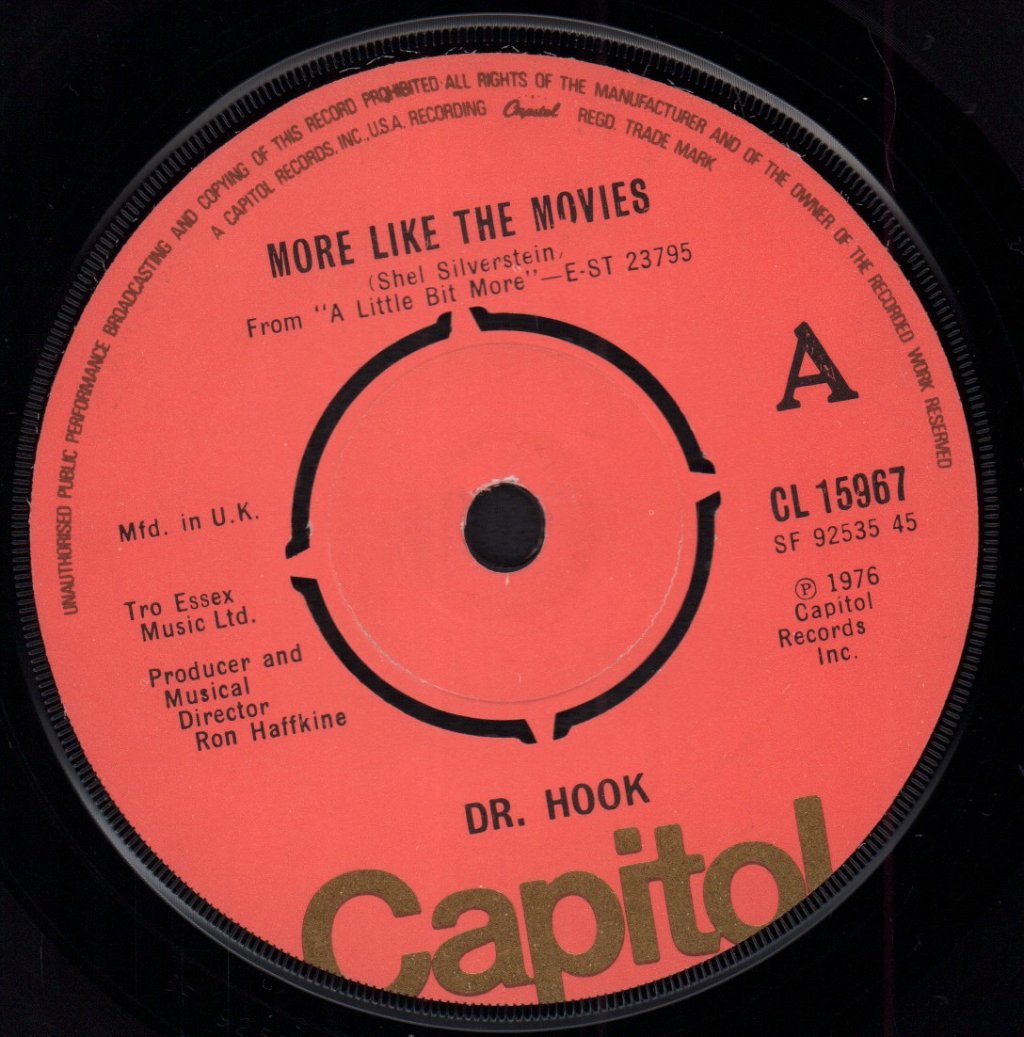 Dr Hook - More Like The Movies - 7 Inch