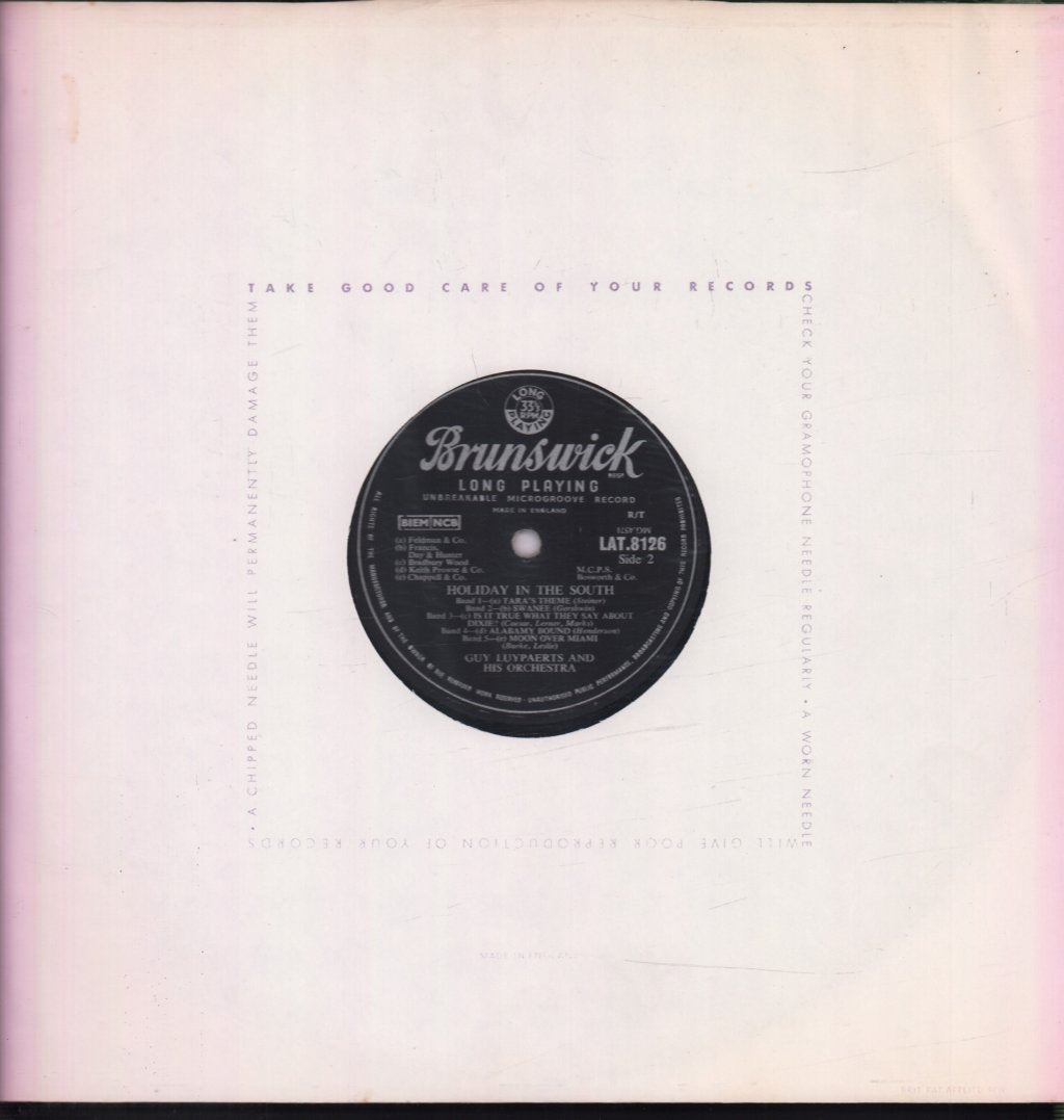 Guy Luypaerts - Your Musical Holiday in the South - Lp