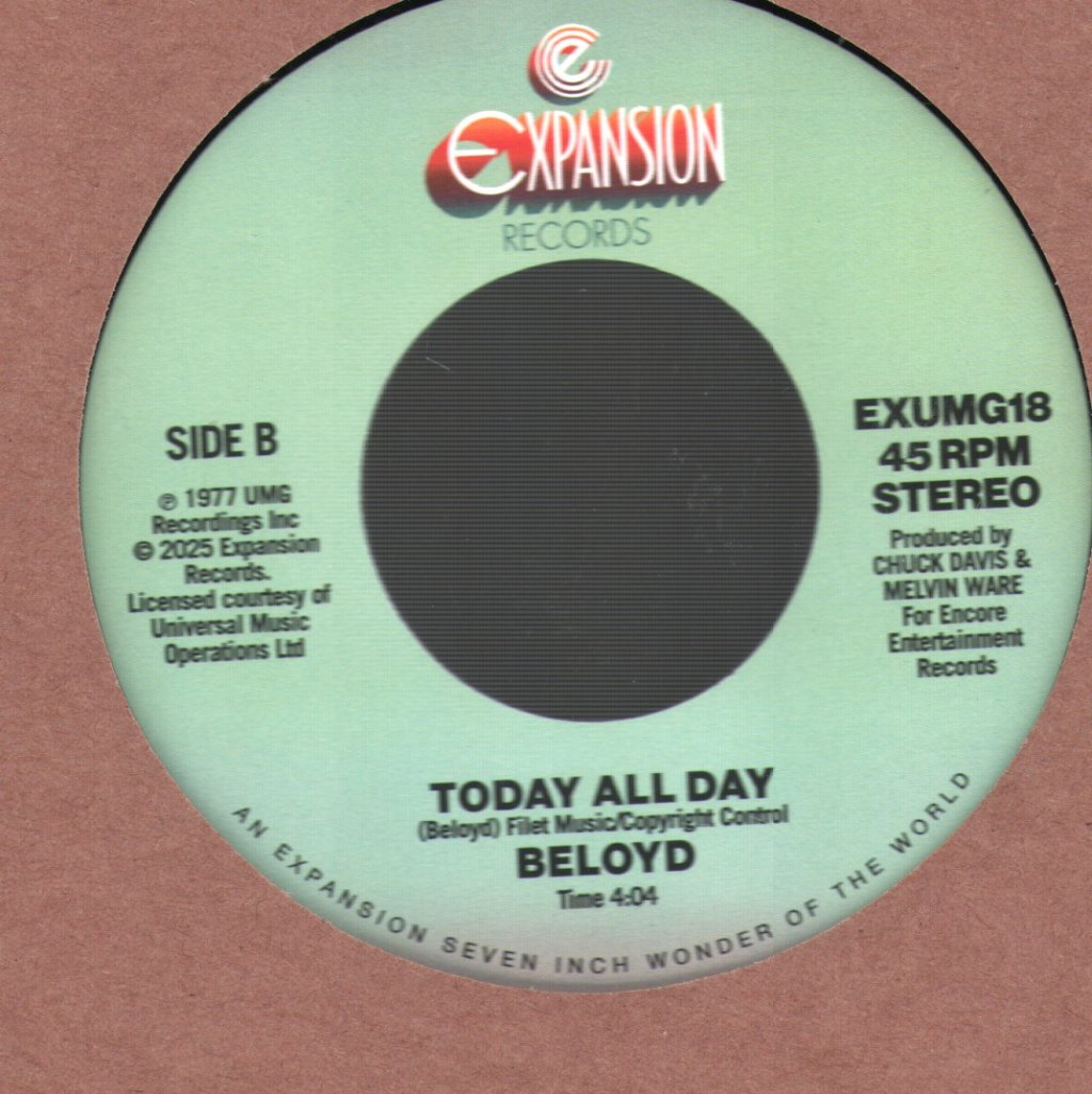 Beloyd - Get Into Your Life - 7 Inch