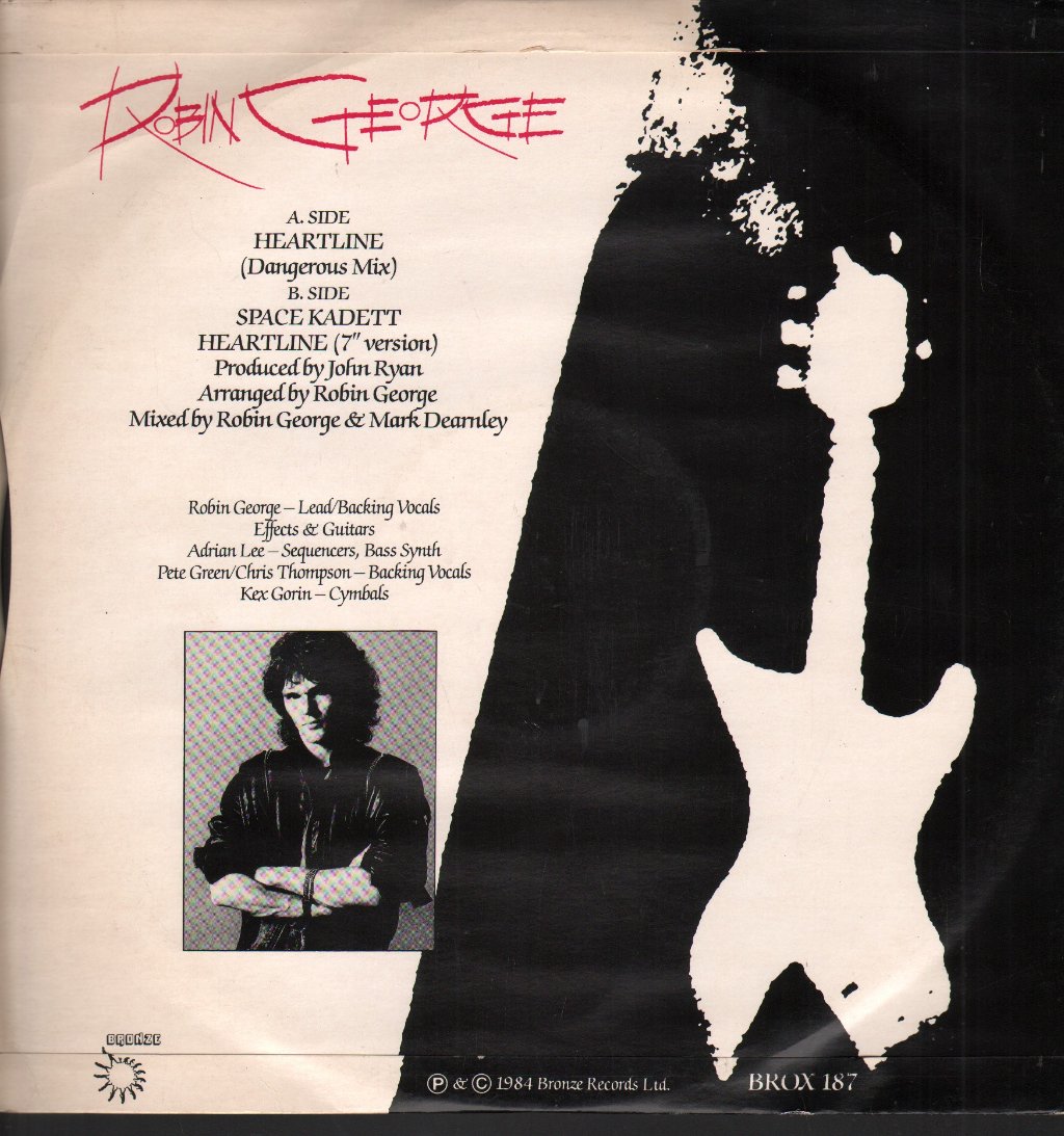 Robin George - Heartline - 12 Inch